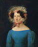 Lady in Blue Dress - Leopold Kupelwieser — artwork view