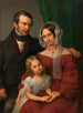 Family Lőssl - Leopold Kupelwieser — artwork view