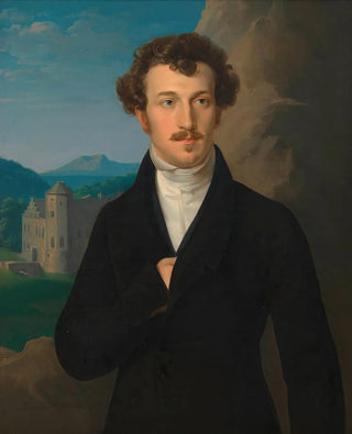 Leopold Kupelwieser - Franz von Schober Dichter Librettist und Schauspieler.webp