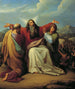 Moses praying for victory - Leopold Kupelwieser — artwork view