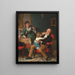 Visit of the Grandfathers - Leopold Löffler — framed artwork on a wall