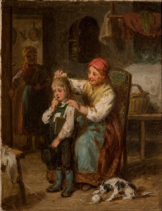 Leopold Loeffler - Preparation for School.webp