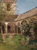 Garden with Flowers of the Monastery - Leopold Munsch — artwork view