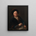 Ludwig van Beethoven, the great composer - Léopold Radoux — framed artwork on a wall