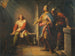 Ludwig the Bavarian announces to Frederick the Fair in 1314 his release and offers him the co-principality - Leopold Schulz — artwork view