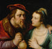 Les Amants inégaux - Cornelis Cornelisz Van Haarlem — artwork view