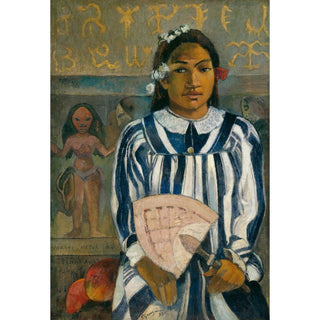 Les Ancêtres de Tehamana Merahi Metua no Tehamana - Paul Gauguin | Reproduction Tableau Décoration murale affiche copie