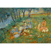 Reproduction of the painting Les Andelys, the Lebasque family by the water - Henri Lebasque
