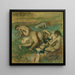 Les Baigneurs - Edgar Degas — framed artwork on a wall