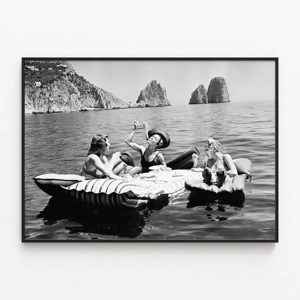 The Ladies of the Sea | Black and White Photo Decoration