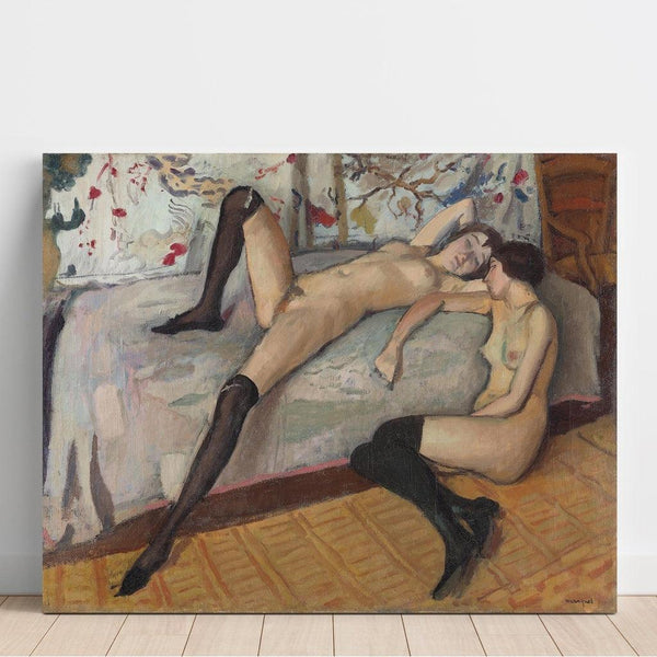 Reproduction of the painting Les Deux Amies - Albert Marquet