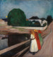 Les Filles sur le Pont - Edvard Munch — artwork view
