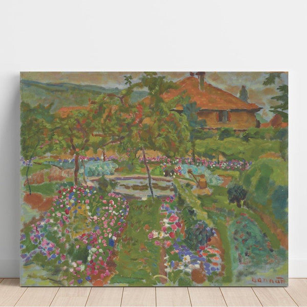 Reproduction of the painting Les Fleurs du potager (Le Grand-Lemps) (1909) - Pierre Bonnard