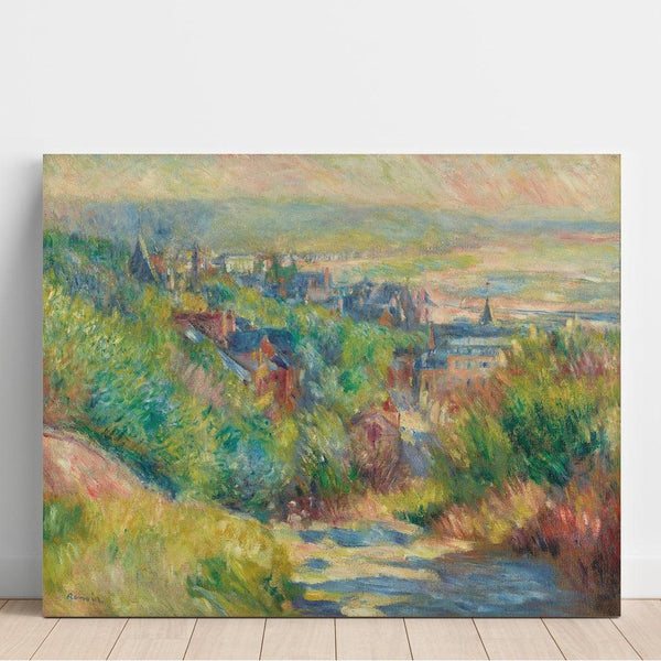 Reproduction of the painting Les Hauteurs de Trouville - Pierre-Auguste Renoir