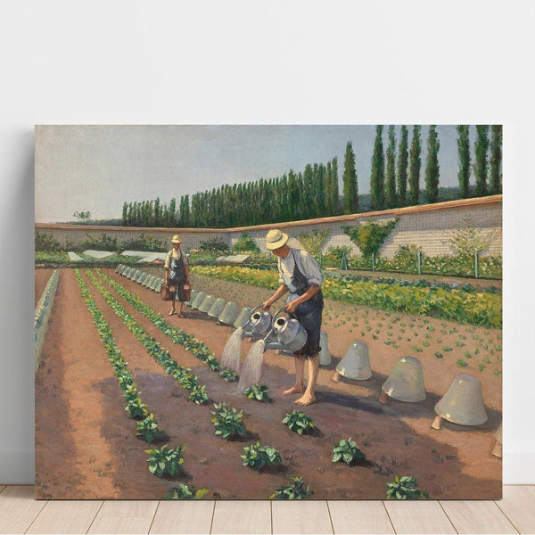Reproduction of the painting The Gardeners - Gustave Caillebotte