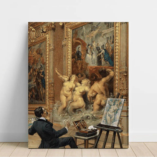 Reproduction of the painting Les Joies de L’inondation by Louis Béroud