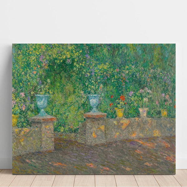 Reproduction of the painting of The Earthenware Pots - Henri Le Sidaner