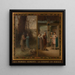 Les Premiers Serments La Demande en Mariage - Émile Lavy — framed artwork on a wall