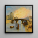 Les Quatre Cours à Dublin - Aaron Jennens — framed artwork on a wall