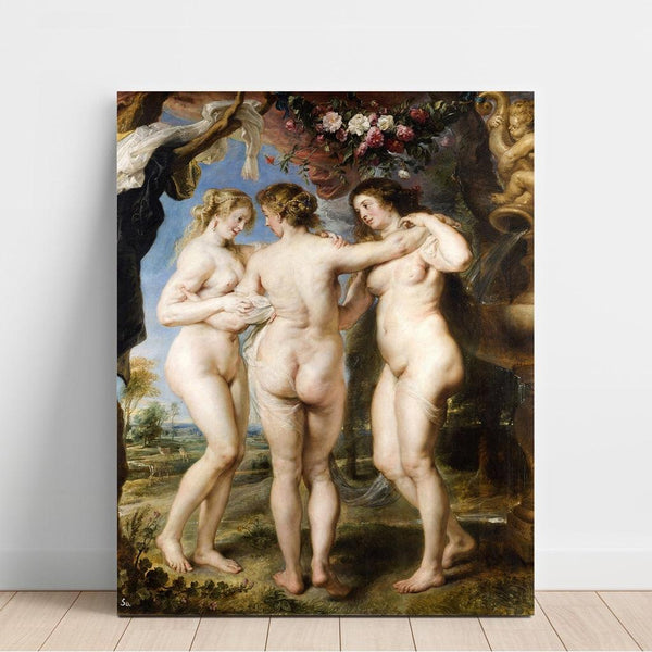 Reproduction of the painting Les Trois Grâces - Peter Paul Rubens