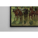 Reproduction of the painting Les cavaliers - Edgar Degas