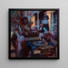 Les grandes choses de la vie - Dean Cornwell — framed artwork on a wall