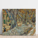 Reproduction of the painting The large plane trees (cantonniers of Saint-Rémy) - Vincent van Gogh