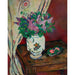 Reproduction of the painting of the Lilacs and Camellias - Suzanne Valadon