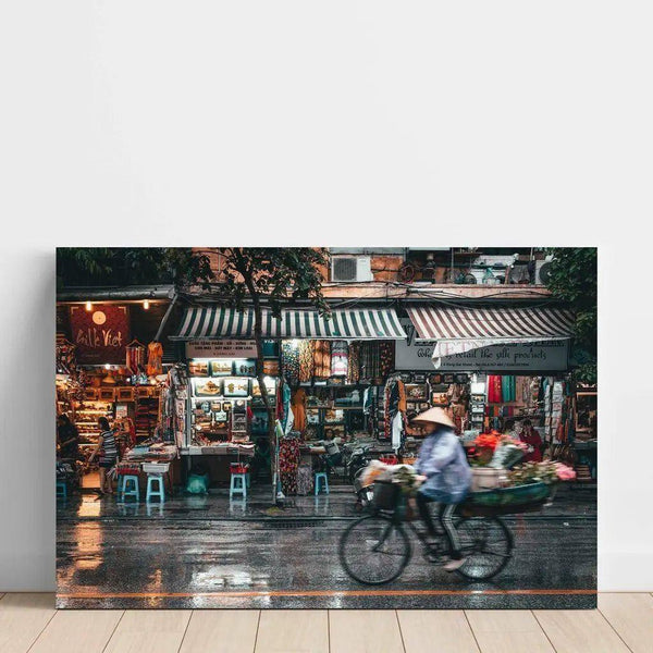 The lively streets of Hanoi | Photo decoration