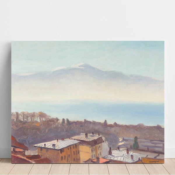 Reproduction of the painting Les toits d’Ouchy et le Léman - Albert Marquet
