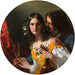 Les trois choses les plus délicieuses - Friedrich von Amerling — displayed in an interior