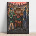Reproduction of the painting The Three Plagues of the People - Karl Wiener