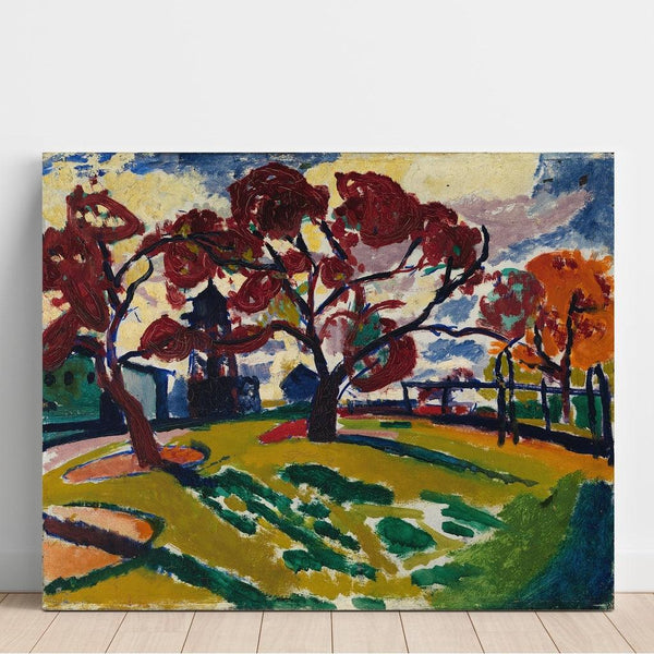 Reproduction of the painting The Winds - Henry Lyman Sayen