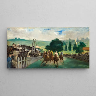 The Races at Longchamp - Edouard Manet