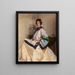 The Chinese Coat - Leslie Prince Thompson — framed artwork on a wall
