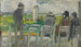 "Aux courses" by Lesser Ury | Painting — artwork view