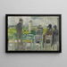 "Aux courses" by Lesser Ury | Painting — framed artwork on a wall