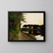 Lac de Müritz - Lesser Ury — framed artwork on a wall