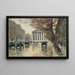 Paris La Madeleine - Lesser Ury — framed artwork on a wall