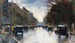 Street in the Tiergarten - Lesser Ury — artwork view