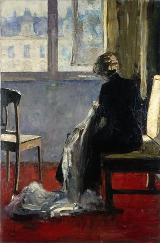 The Red Carpet - Lesser Ury — artwork view