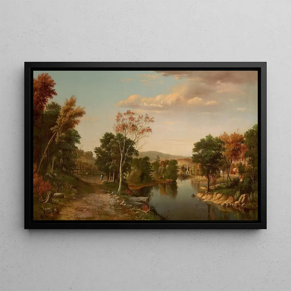 Canandaigua New York - Levi Wells Prentice — framed artwork on a wall