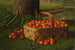 Cherries in a Basket - Levi Wells Prentice — artwork view