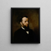 Portrait of William H. Brearley - Lewis Thomas Ives — framed artwork on a wall
