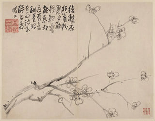Album de pruniers en fleurs - Li Fangying — artwork view