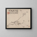 Album de pruniers en fleurs - Li Fangying — framed artwork on a wall