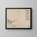 Album de pruniers en fleurs - Li Fangying — framed artwork on a wall