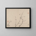 Album de pruniers en fleurs - Li Fangying — framed artwork on a wall