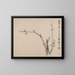 Album of Blooming Plum Trees - Li Fangying — framed artwork on a wall