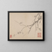 Album of Blooming Plum Trees - Li Fangying — framed artwork on a wall